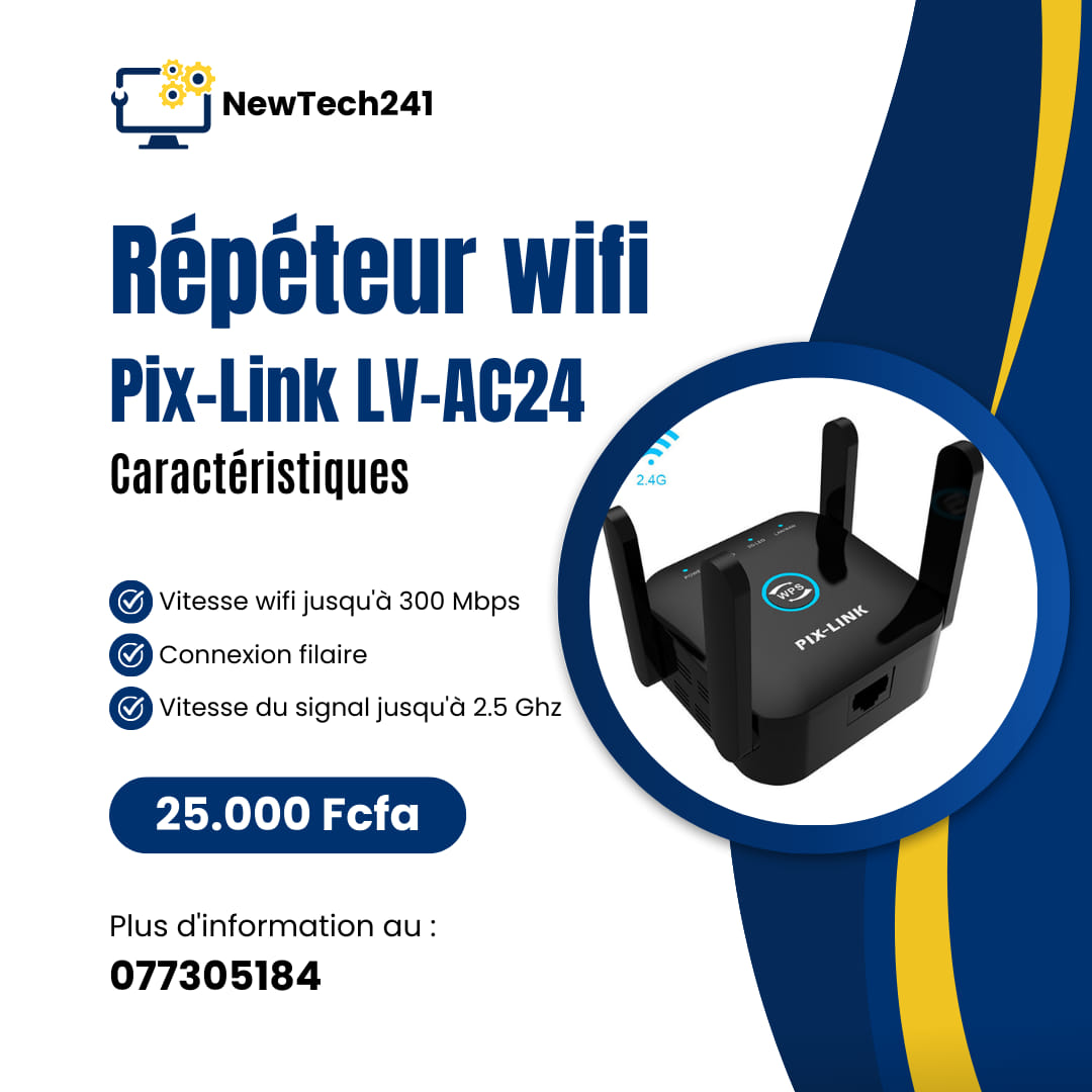 Affiche Vente Répéteur Wifi